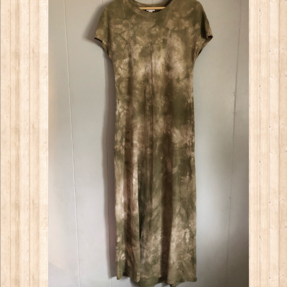 Tie Dye Maxi Dress Maria By LuLaRoe